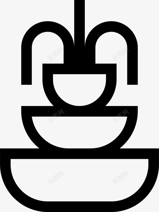 巧克力喷泉咖啡厅甜点图标svg_新图网 https://ixintu.com 咖啡厅 巧克力喷泉 火锅 物业出租 甜品店 甜点