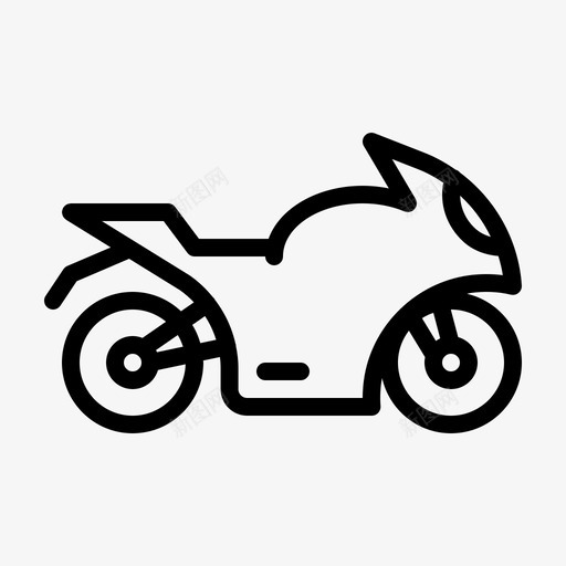 摩托车自行车骑行图标svg_新图网 https://ixintu.com 摩托车 旅游 汽车 网上商店 自行车 运动 骑行