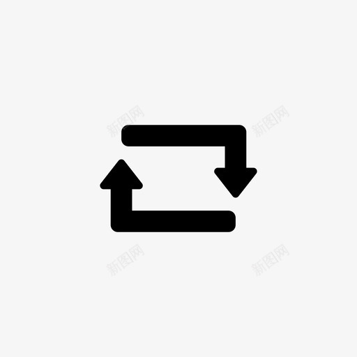 转发循环重新记录图标svg_新图网 https://ixintu.com office应用程序标志符号 共享 循环 转发 重新记录