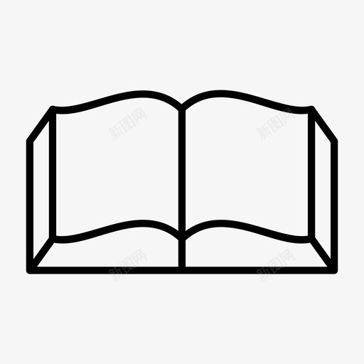 书电子书学习图标svg_新图网 https://ixintu.com 书 图书馆 学习 教学 电子书
