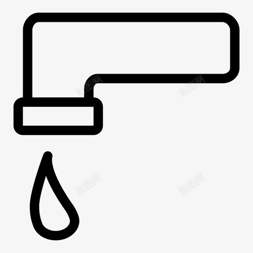 水起重机跌落图标svg_新图网 https://ixintu.com 水 起重机 跌落
