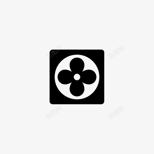 硬件风扇图标svg_新图网 https://ixintu.com 硬件 风扇