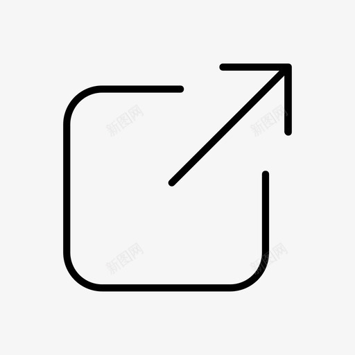 新窗口图标svg_新图网 https://ixintu.com 新窗口