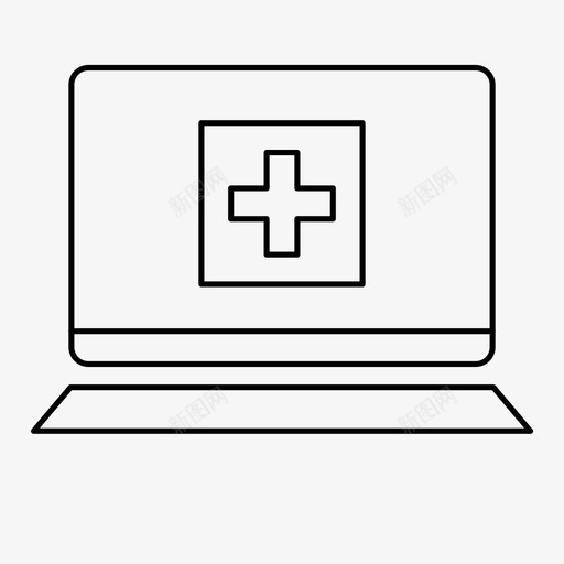 医用笔记本电脑医疗笔记本健康图标svg_新图网 https://ixintu.com 健康 医用笔记本电脑 医疗咨询 医疗笔记本 医院 在线医疗