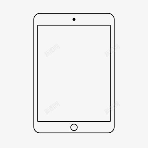 平板电脑ipad平板电脑显示屏图标svg_新图网 https://ixintu.com ipad 平板电脑 平板电脑显示屏 平板电脑系列