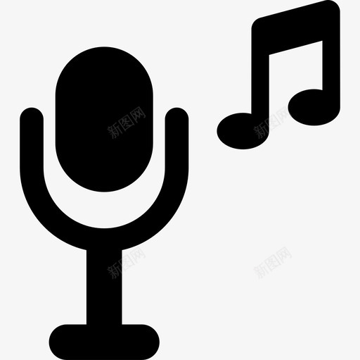 收音机麦克风音乐狂欢节图标svg_新图网 https://ixintu.com 收音机麦克风 狂欢节 音乐