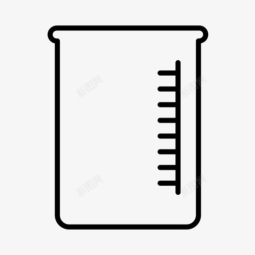 烧杯实验室物理学家图标svg_新图网 https://ixintu.com 实验室 教授 烧杯 物理学家 科学