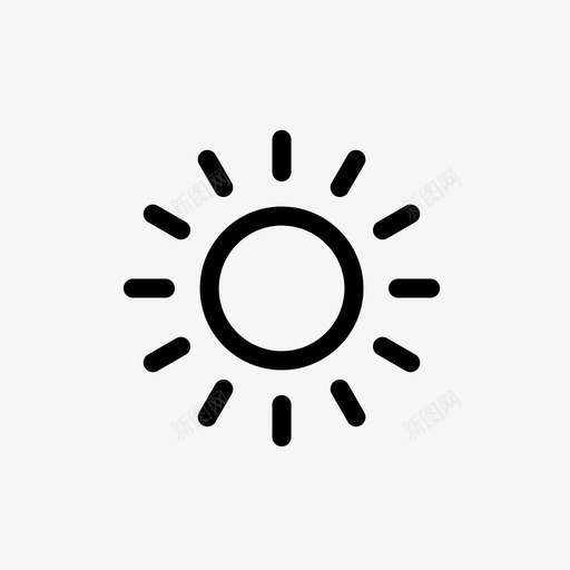 晴(白天)svg_新图网 https://ixintu.com 晴(白天)