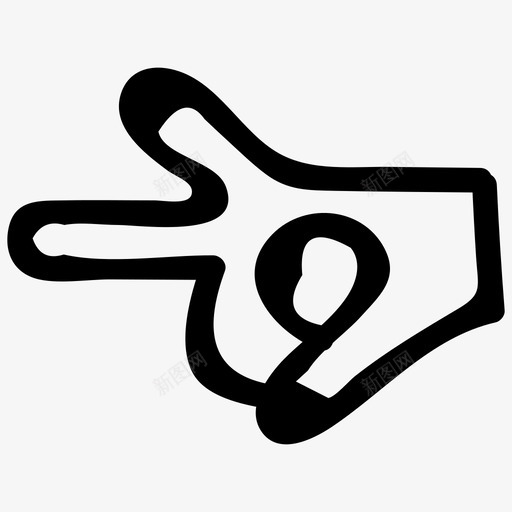 奖励手势目标图标svg_新图网 https://ixintu.com 奖励 手势 手绘手势 目标 赢家