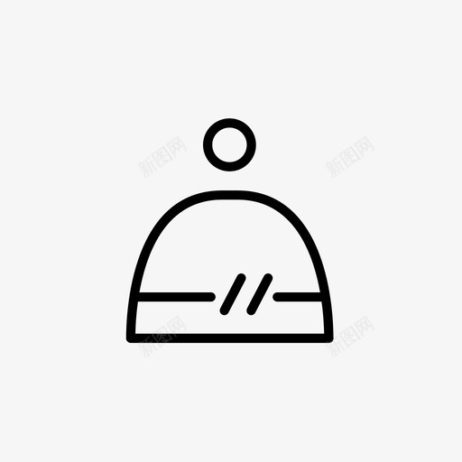 帽子帽子编织冬季帽子图标svg_新图网 https://ixintu.com 冬季帽子 圣诞套装2 帽子 帽子编织 羊毛帽子