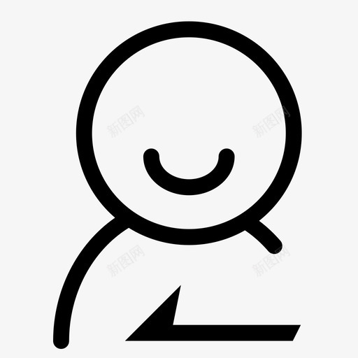 他关注我svg_新图网 https://ixintu.com 他关注我 秒圈