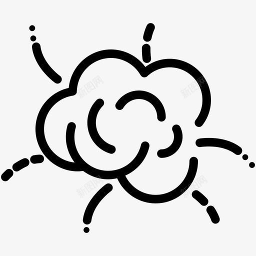 爆炸炸弹危险图标svg_新图网 https://ixintu.com 体育活动 危险 火灾 炸弹 爆炸