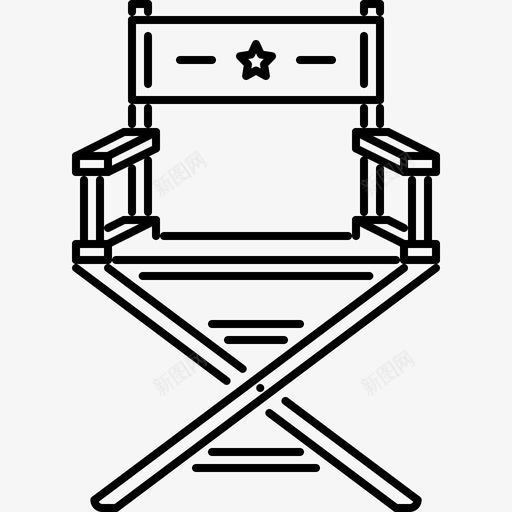 导演席演员电影图标svg_新图网 https://ixintu.com 导演席 演员 电影 电影大纲