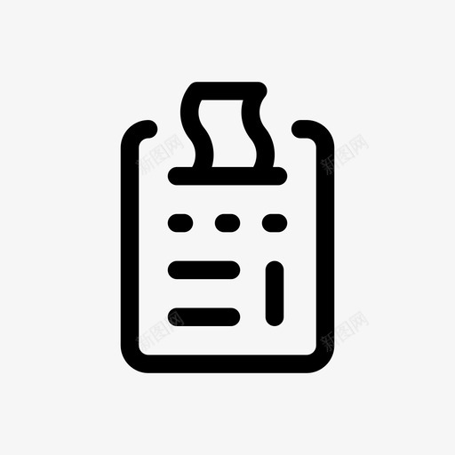 计费会计计算器图标svg_新图网 https://ixintu.com 会计 杂项八 概述 计算器 计费 费用