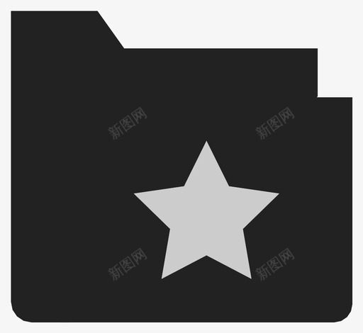 文件夹存档文档图标svg_新图网 https://ixintu.com 存档 扩展名 文件夹 文档 星形 资源管理器
