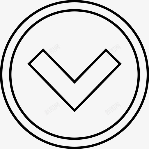 向下箭头方向点图标svg_新图网 https://ixintu.com 向下箭头 指针 方向 点 箭头4s3灯