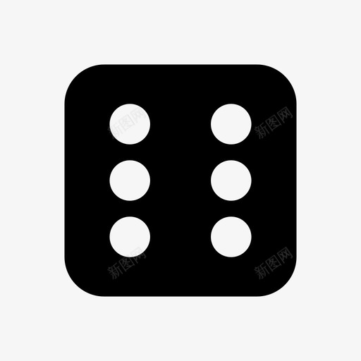 骰子六赌场图标svg_新图网 https://ixintu.com 六 赌场 骰子