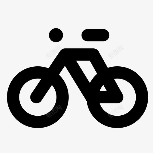 自行车山地车公路自行车图标svg_新图网 https://ixintu.com 交通工具 公路自行车 山地车 自行车 运动