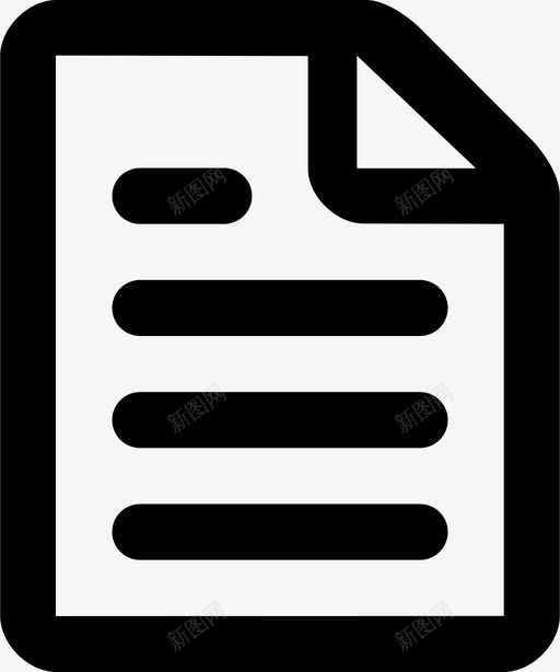注释附件文档图标svg_新图网 https://ixintu.com pdf 文本 文档 注释 附件