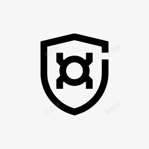 防病毒徽章漏洞图标svg_新图网 https://ixintu.com 安全 徽章 漏洞 边缘用户界面 防护 防病毒