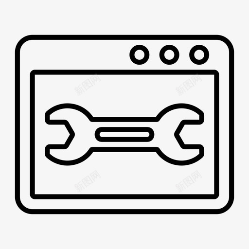 网站设置管理员浏览器设置图标svg_新图网 https://ixintu.com 控制面板 搜索引擎优化开发线v01 浏览器设置 管理员 系统设置 网站服务 网站设置 网页