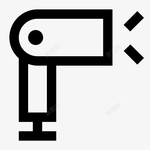 空气鼓风机叶片图标svg_新图网 https://ixintu.com 叶片 基本工具 空气 鼓风机