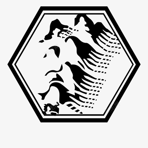 山悬崖高架图标svg_新图网 https://ixintu.com 地形 山 岩石 悬崖 高架