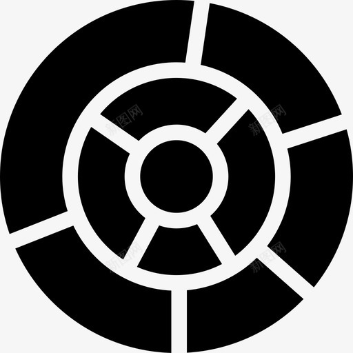 圆形装饰图标svg_新图网 https://ixintu.com 图案 圆形 填充几何图形 层 拱顶 装饰 设计
