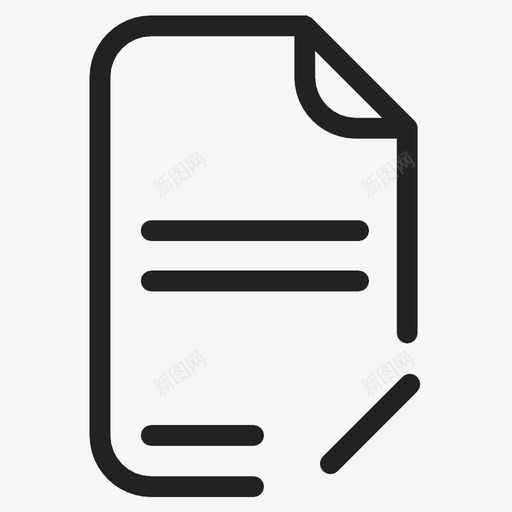 签字保证文件图标svg_新图网 https://ixintu.com 保证 文件 签字