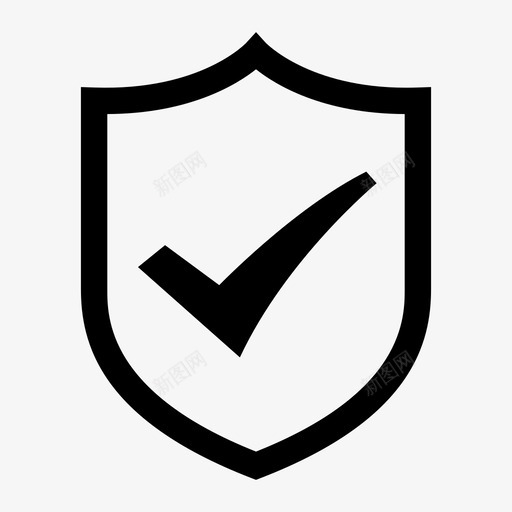 YDUI-盾牌(空心)svg_新图网 https://ixintu.com YDUI-盾牌(空心)