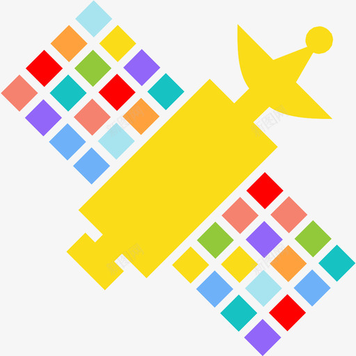 卫星航天技术图标svg_新图网 https://ixintu.com 卫星 技术 航天