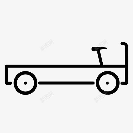 货四轮车货车移动性图标svg_新图网 https://ixintu.com 四轮车 移动性 货四轮车 货车 货车原型