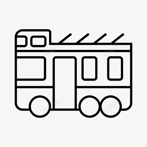 公共汽车小汽车图标svg_新图网 https://ixintu.com 公共汽车 小汽车