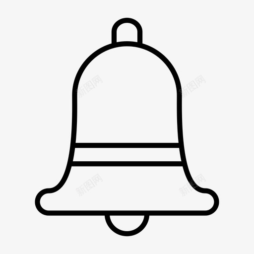 铃声通知提醒图标svg_新图网 https://ixintu.com 提醒 警报 通知 铃声