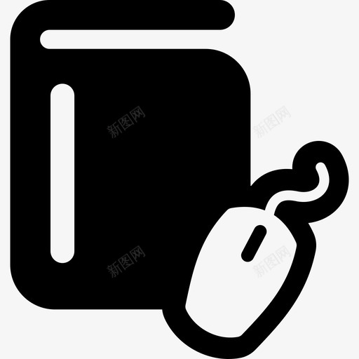 书和老鼠教育学校设置图标svg_新图网 https://ixintu.com 书和老鼠 学校设置 教育