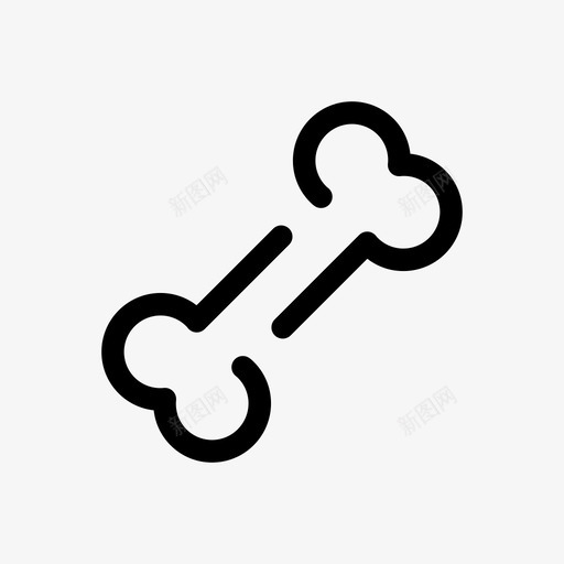 骨钙狗治图标svg_新图网 https://ixintu.com 啃 杂八提纲 狗治 玩 钙 骨