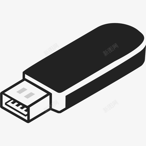 usb存储数据磁盘图标svg_新图网 https://ixintu.com usb存储 保存 数据 磁盘