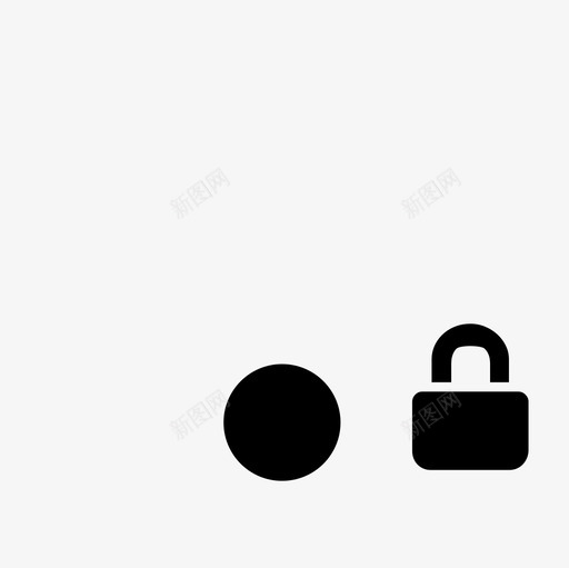 wifi 带锁 0格svg_新图网 https://ixintu.com wifi 带锁 0格