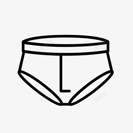 内裤男式图标svg_新图网 https://ixintu.com 内裤 男式