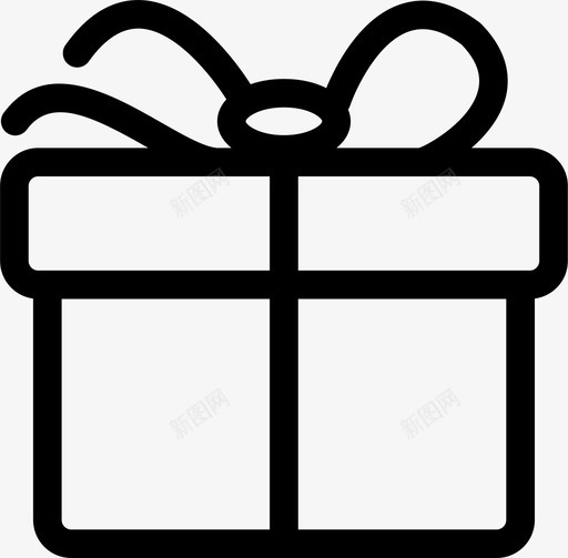 gift-outlinesvg_新图网 https://ixintu.com gift-outline gift package