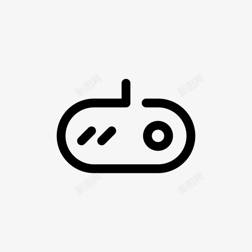 游戏商店视频游戏图标svg_新图网 https://ixintu.com 商店 游戏 移动应用开放线 视频游戏