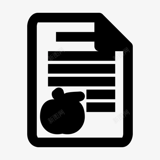 用餐计划文件管理图标svg_新图网 https://ixintu.com 待办事项 文件 用餐计划 管理 纸张