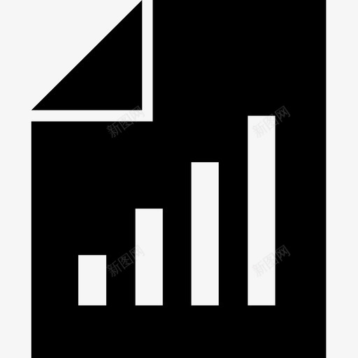图形报表分析条形图图标svg_新图网 https://ixintu.com 业务图表和图表glyph64 分析 图形报表 条形图 统计