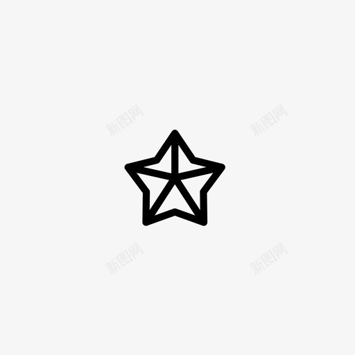 星星闪亮圣诞套装3图标svg_新图网 https://ixintu.com 圣诞套装3 星星 闪亮