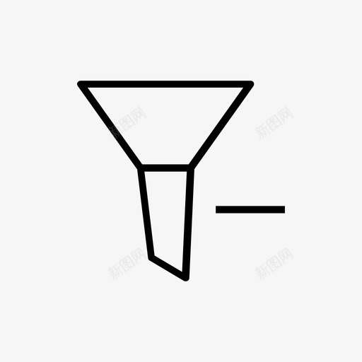 过滤器取下取下过滤器图标svg_新图网 https://ixintu.com 取下 取下过滤器 过滤器