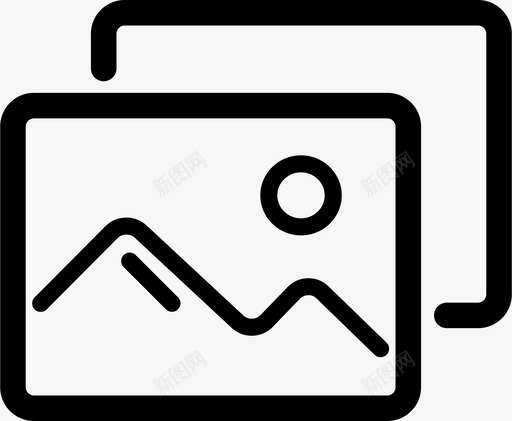 postcard-outlinesvg_新图网 https://ixintu.com postcard-outline postcard