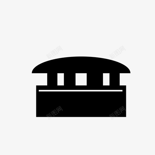 掩体掩护地面图标svg_新图网 https://ixintu.com 军事 地面 掩体 掩护