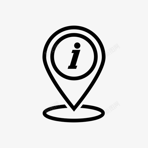 pin信息mappin图标svg_新图网 https://ixintu.com mappin pin pinline 信息
