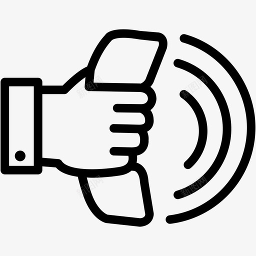 接电话打电话沟通图标svg_新图网 https://ixintu.com 帮助 打电话 接电话 沟通