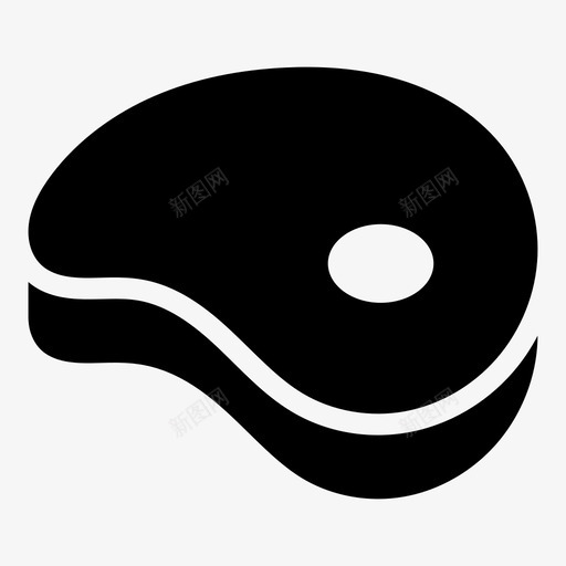 牛排牛肉食物图标svg_新图网 https://ixintu.com 牛排 牛肉 肉 食物